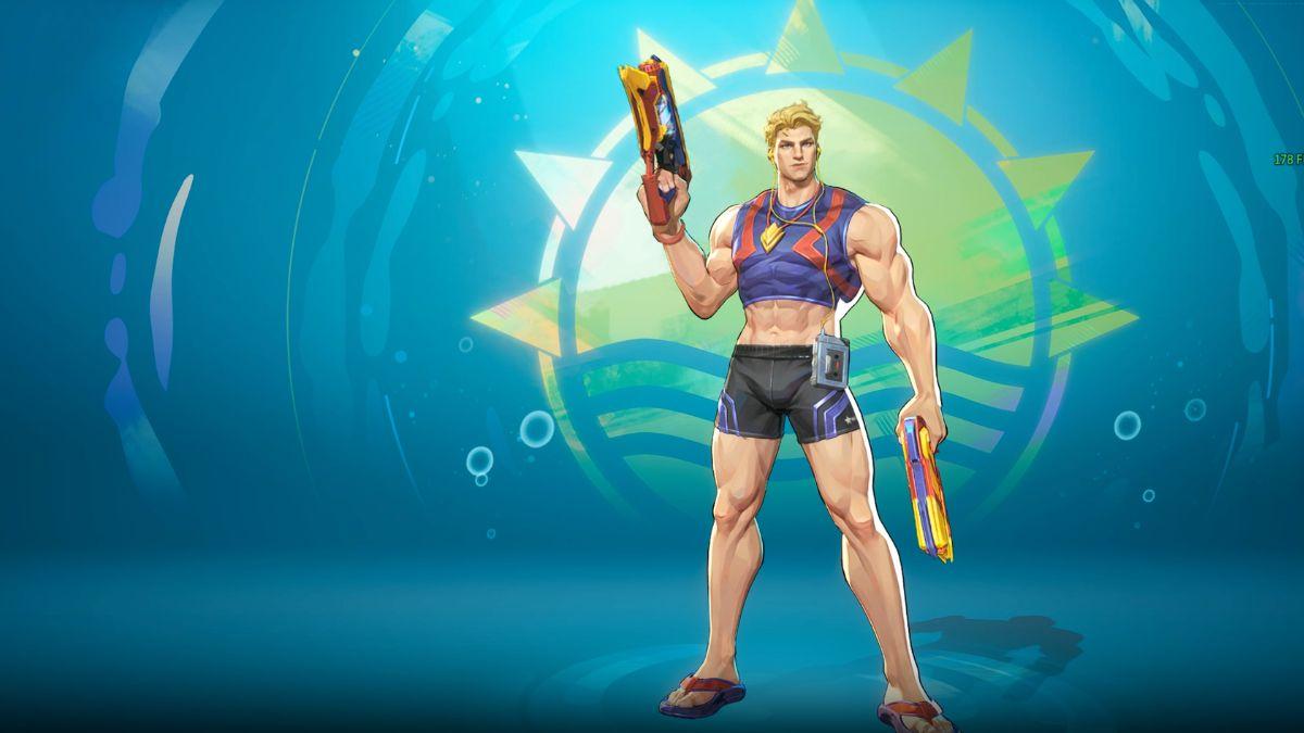 زي Star-Lord Star Swimmer الصيفي في Marvel Rivals