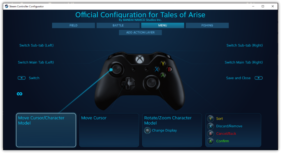 لقطة شاشة لصفحة إعدادات وحدة التحكم في Steam تظهر وحدة تحكم متصلة