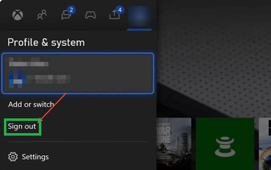 تطبيق Xbox، ومتجر Microsoft، وموقع حساب Microsoft يتم تسجيل الخروج منه ثم تسجيل الدخول مرة أخرى لتحديث أذونات Forza.