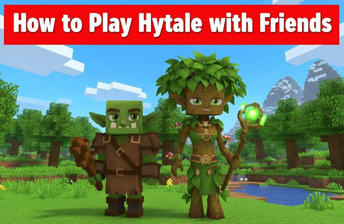 كيفية لعب Hytale مع الأصدقاء