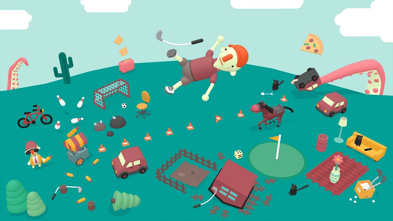 المقطع الدعائي للعبة WHAT THE GOLF؟ - متوفرة الآن على Apple Arcade والكمبيوتر الشخصي! - YouTube