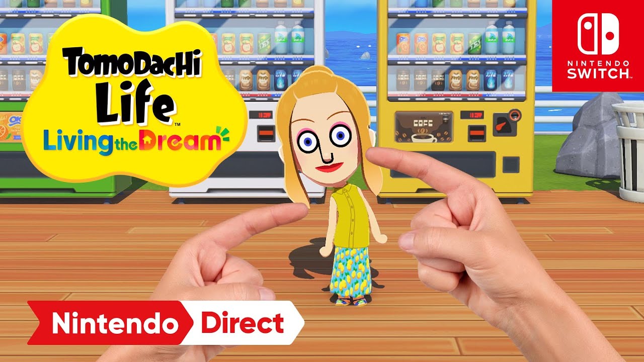 لقطة شاشة من Tomodachi Life: Living the Dream تظهر شخصيات تتفاعل