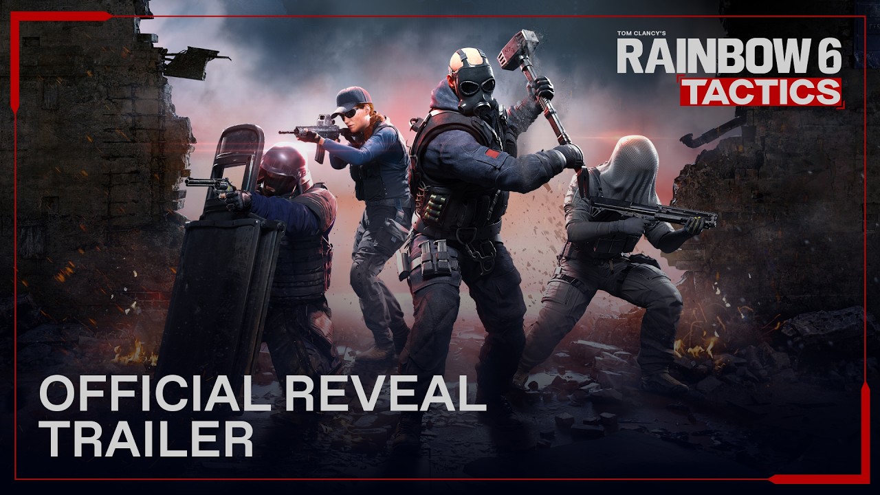 مقطع دعائي للعبة Rainbow Six Tactics: الكشف الرسمي - YouTube