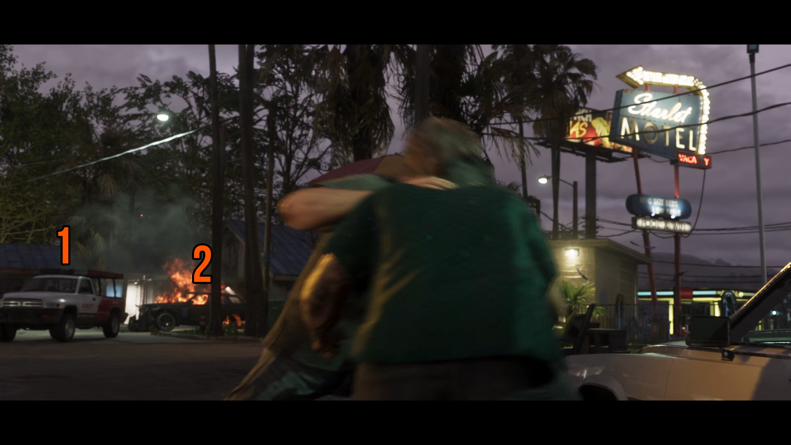 سيارات GTA 6 من العرض الدعائي الثاني
