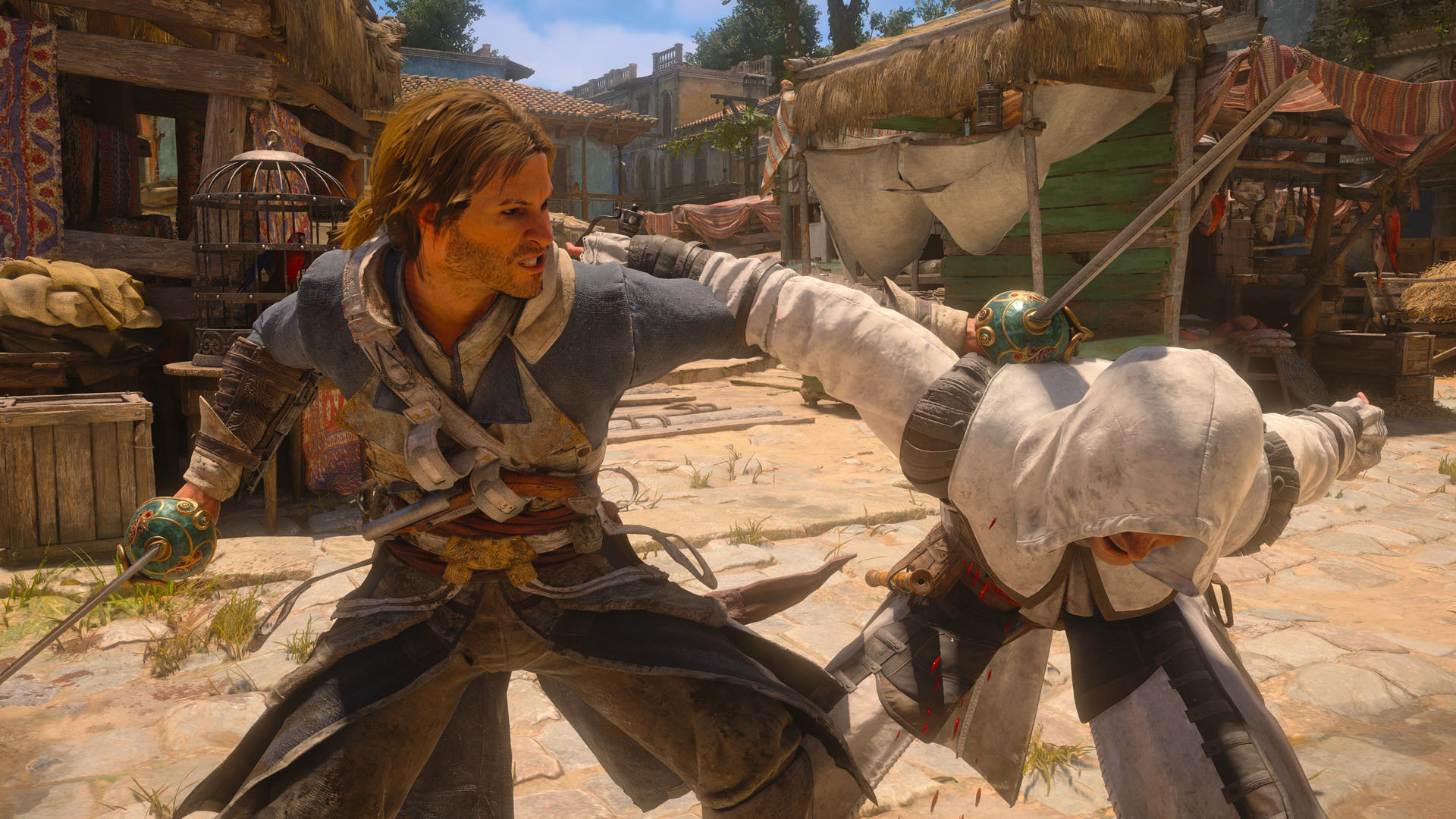 إدوارد يقاتل قاتلاً في Assassin's Creed Black Flag Resynced