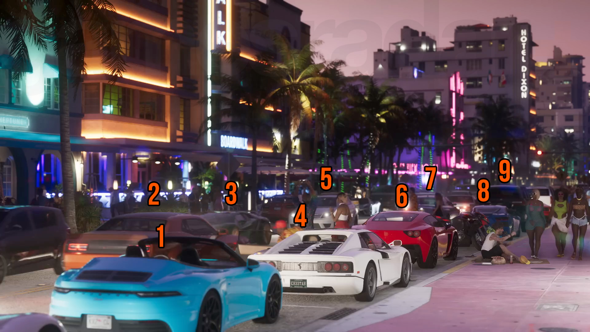 Автомобили из GTA 6