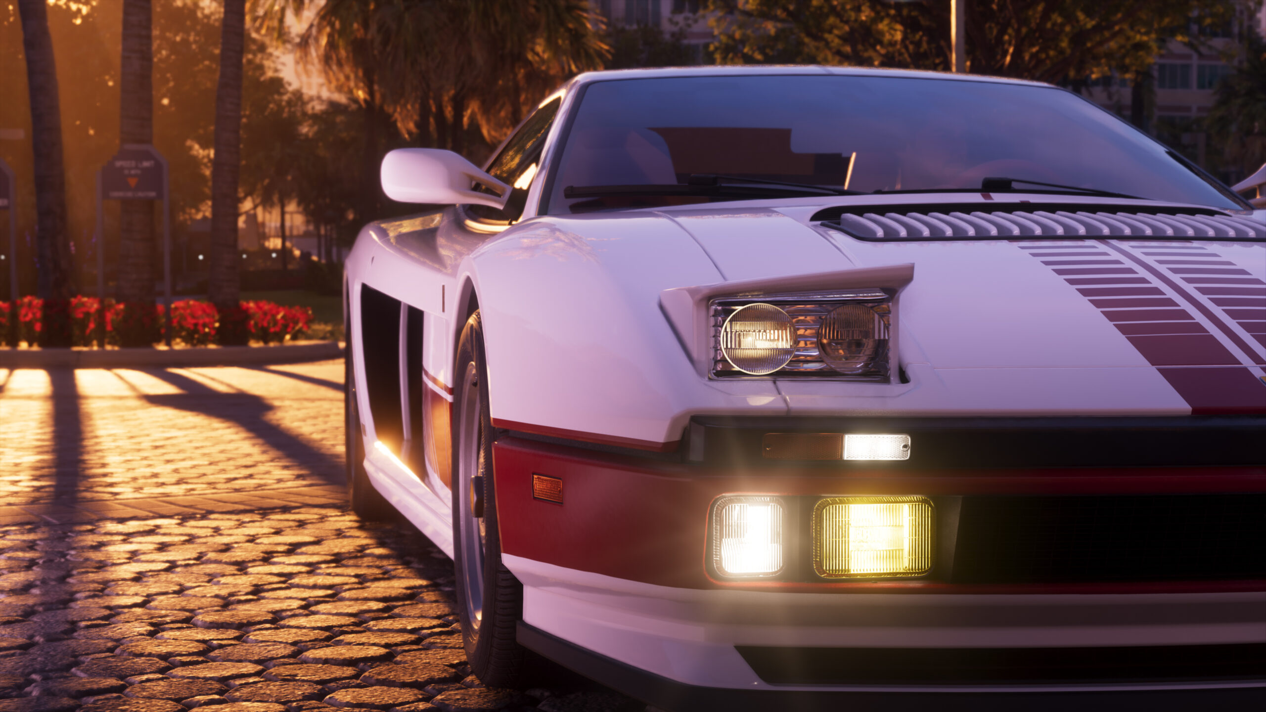 تفاصيل مقربة لسيارة '95 Grotti Cheetah في GTA 6