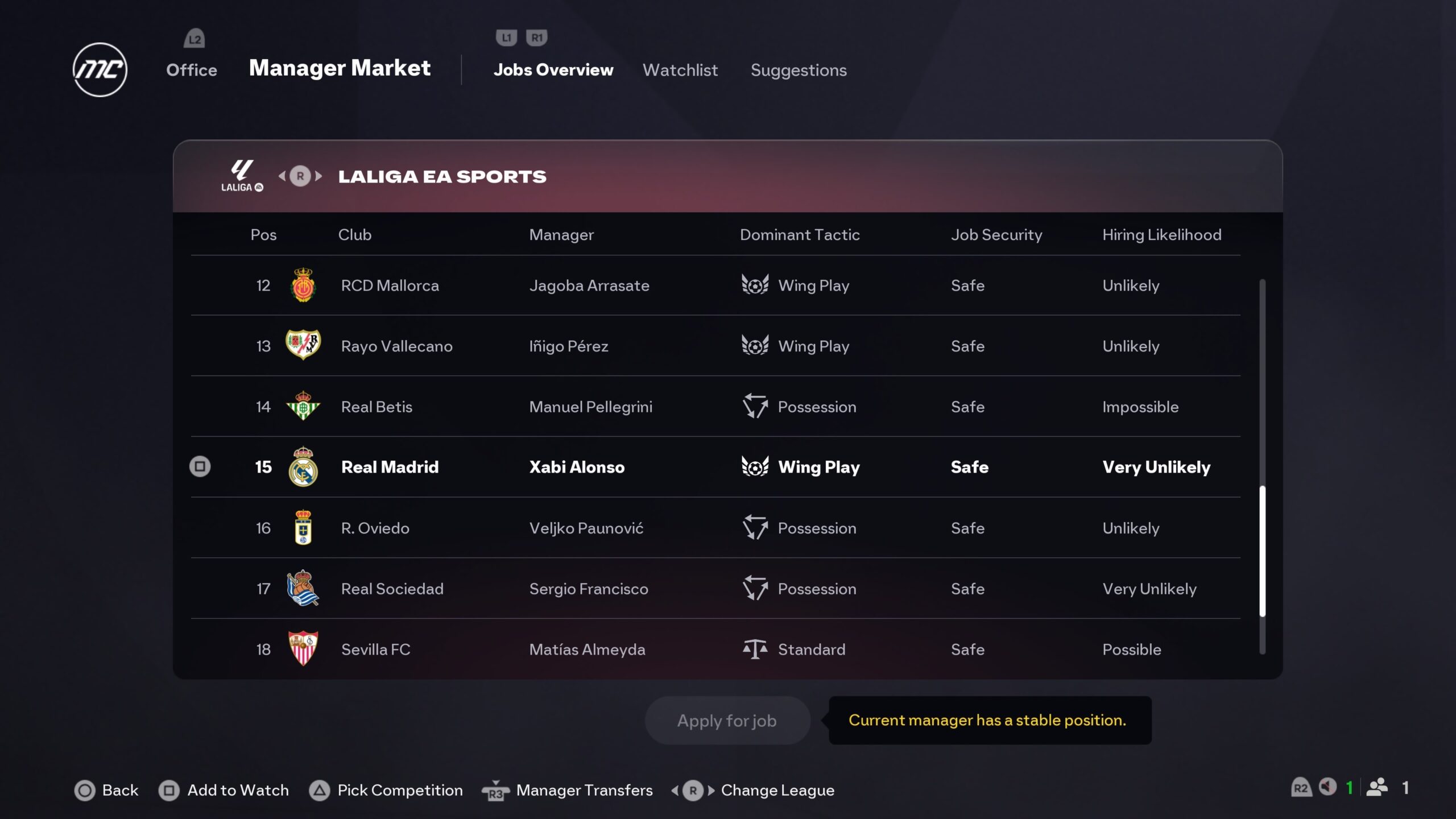 لقطات شاشة من EA Sports FC 26