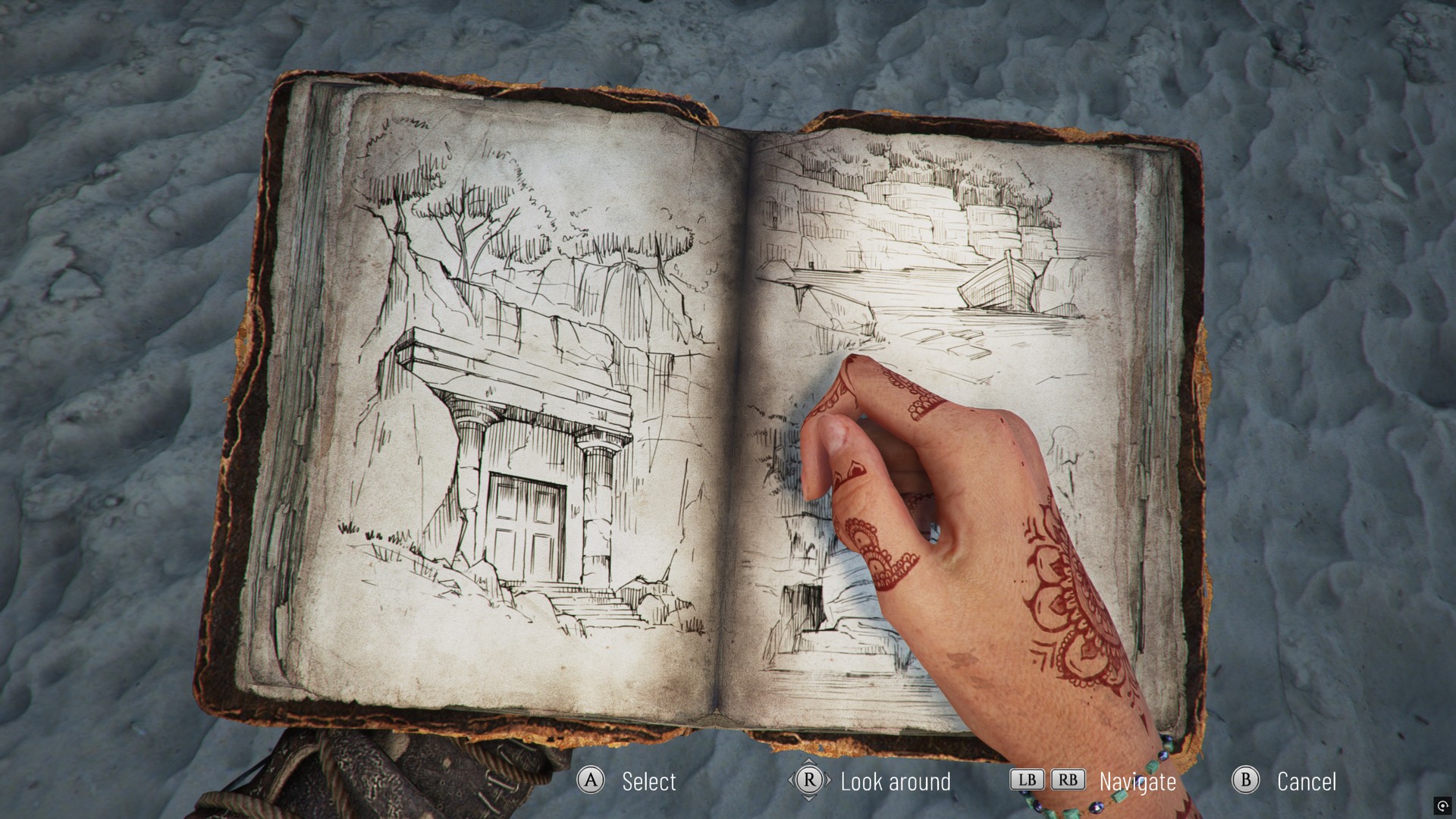 صفحات مبكرة من يوميات صوفيا في لعبة Resonance: A Plague Tale Legacy