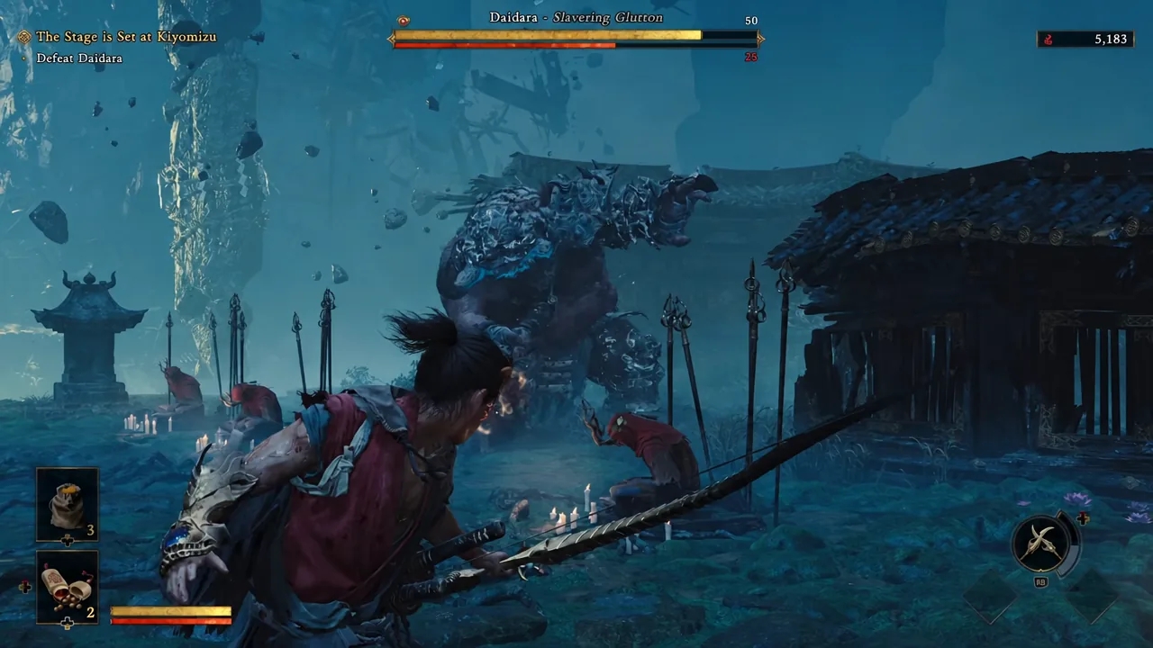 Onimusha: Way of the Sword: دليل هزيمة دايدارا