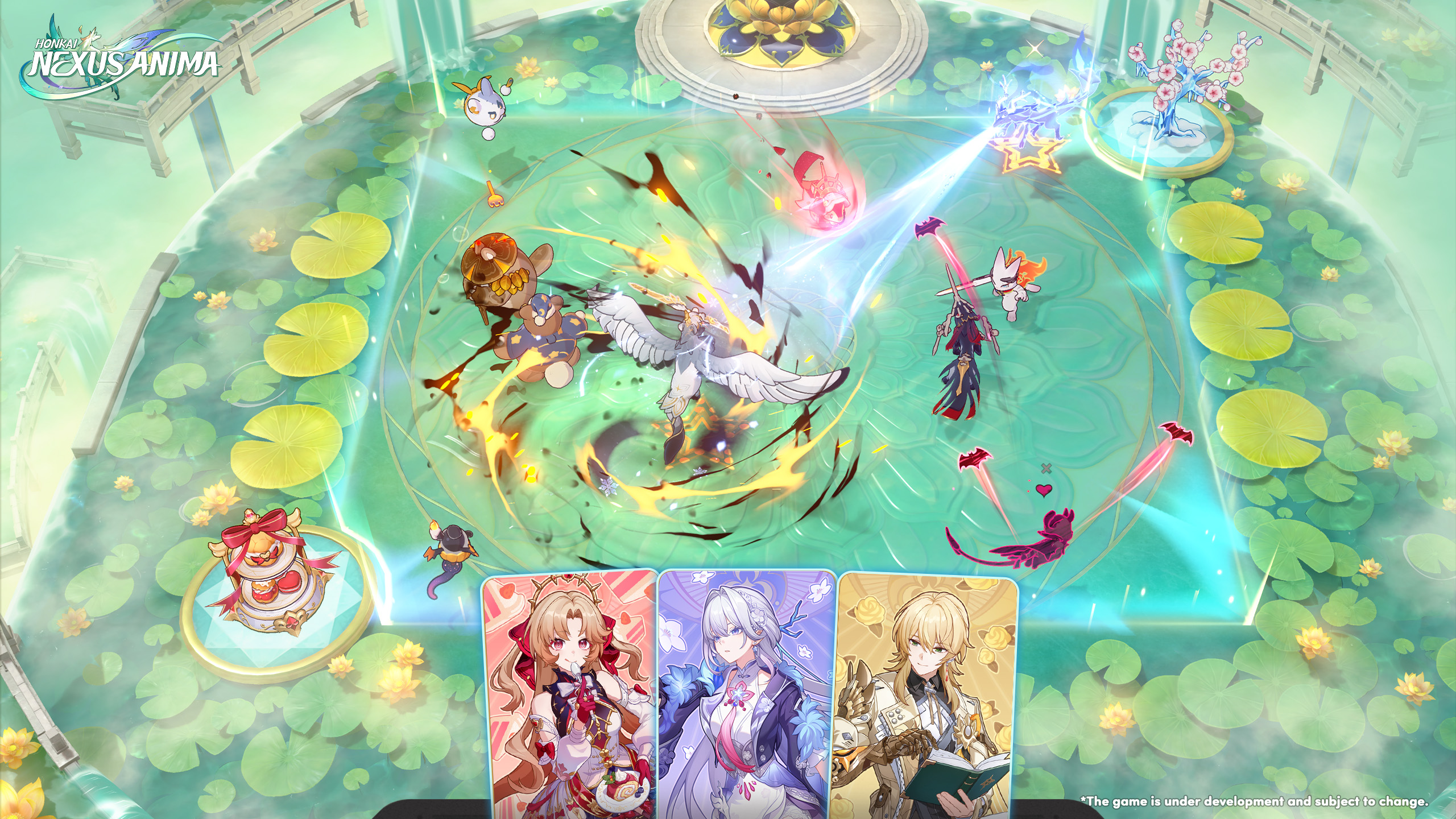 لقطة شاشة ترويجية للعبة Honkai: Nexus Anima.