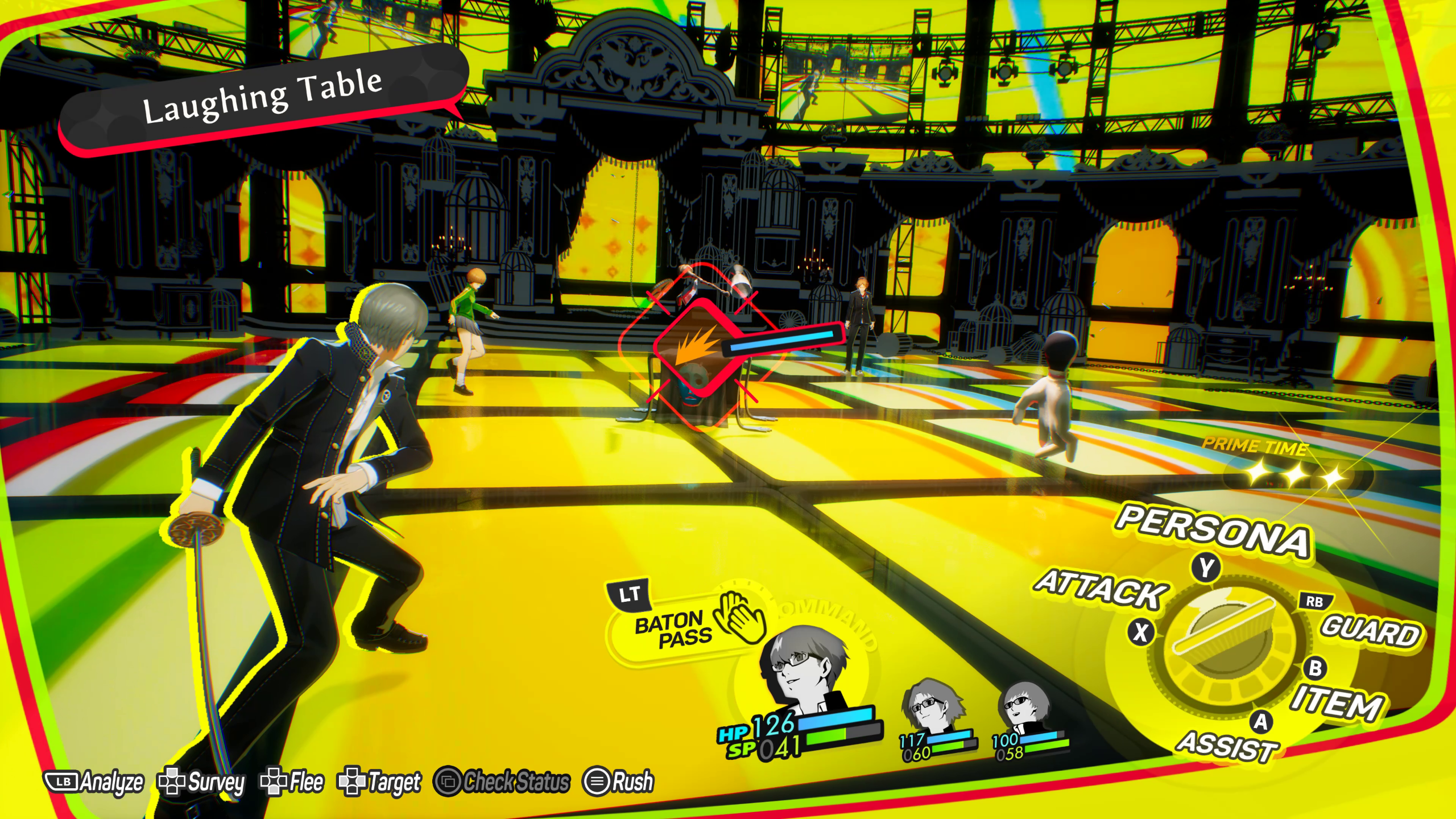 لقطة شاشة ترويجية للعبة Persona 4 Revival صدرت في Gamescom 2026.