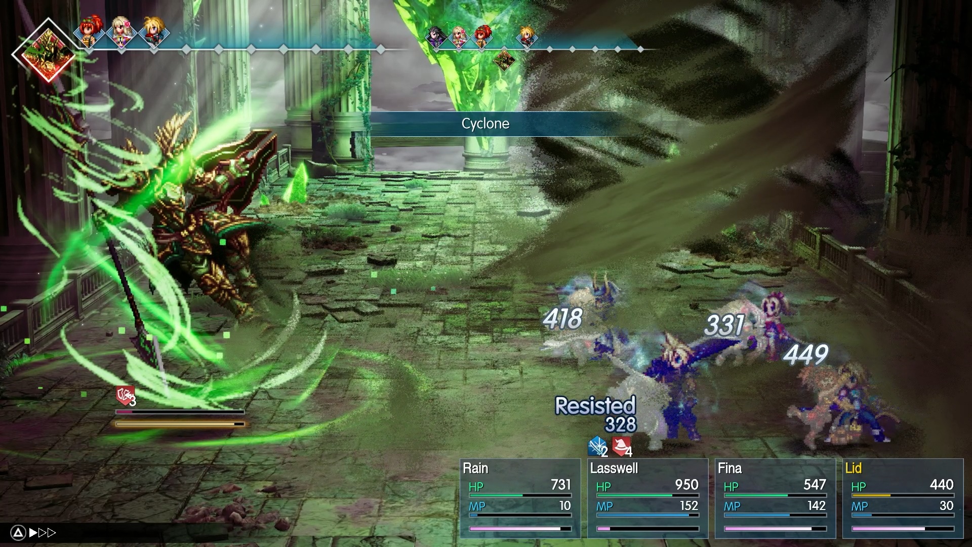 لقطة شاشة من Final Fantasy Resonance