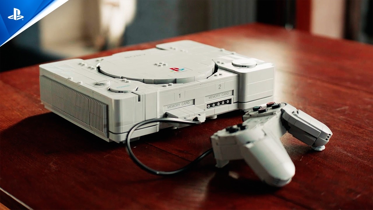 مقطع دعائي للكشف عن LEGO PlayStation - YouTube
