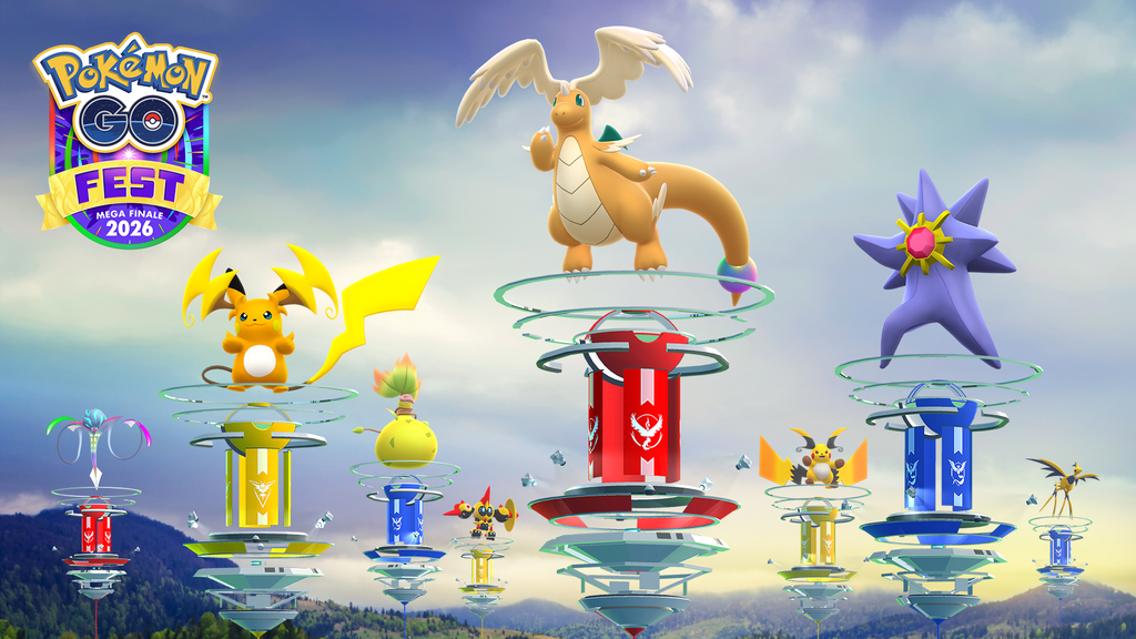 جدول البوكيمونات البرية التي تظهر في موائل فعالية Pokémon Go Go Fest 2026 Mega Finale