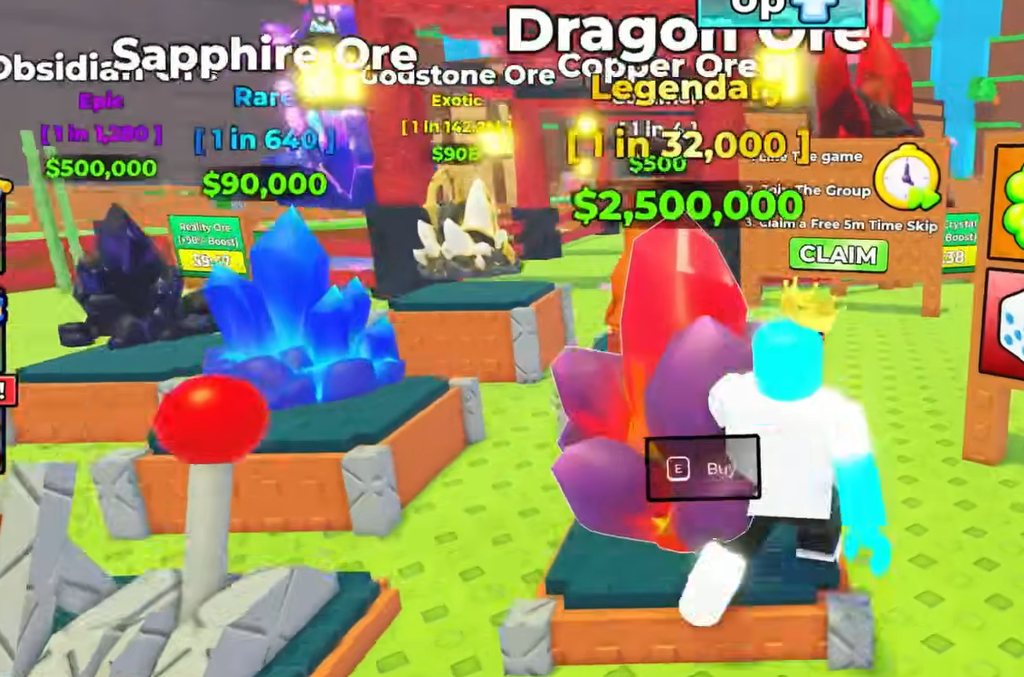 صورة توضيحية لحدث Admin Abuse في لعبة Sell Ores مع عرض للمكافآت وموعد البدء