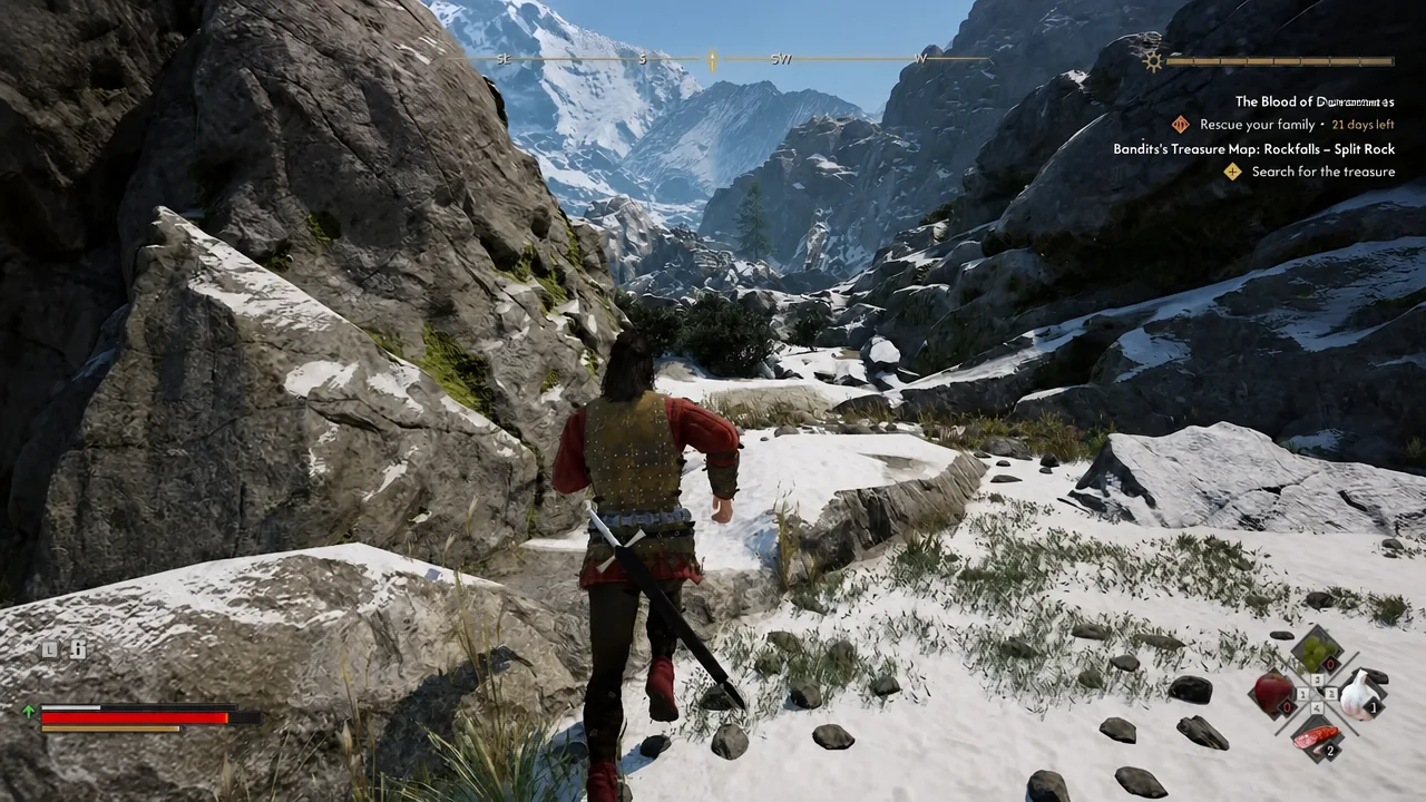 خريطة كنز الصخرة المنقسمة: حل ومكافآت Blood of Dawnwalker
