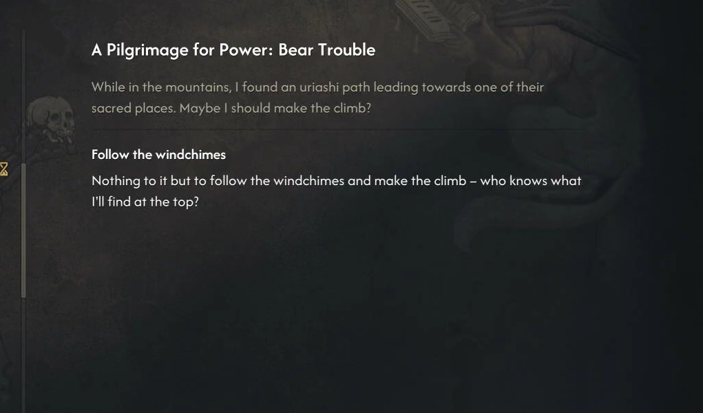 "A Pilgrimage for Power" oyunundaki kutsal taşların yerlerini gösteren bir harita.