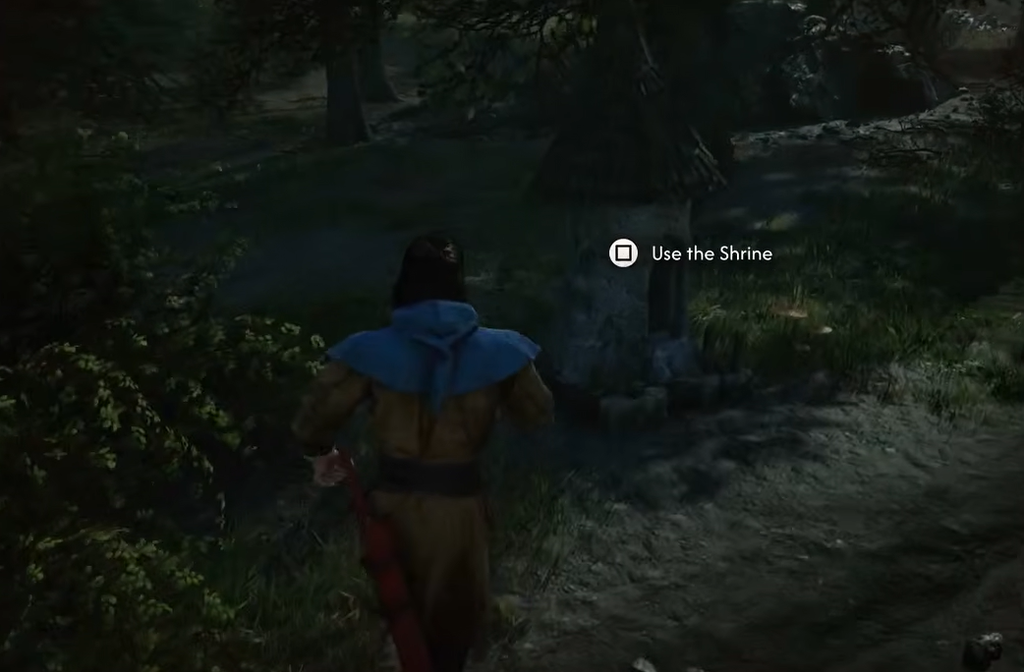 صورة داخل اللعبة تظهر تقدم الوقت بعد استخدام ميزة تخطي الوقت في The Blood of Dawnwalker