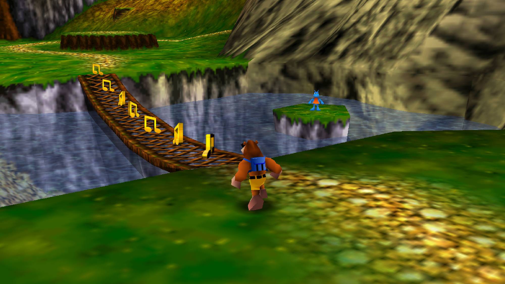 لقطة شاشة للعبة Banjo-Kazooie