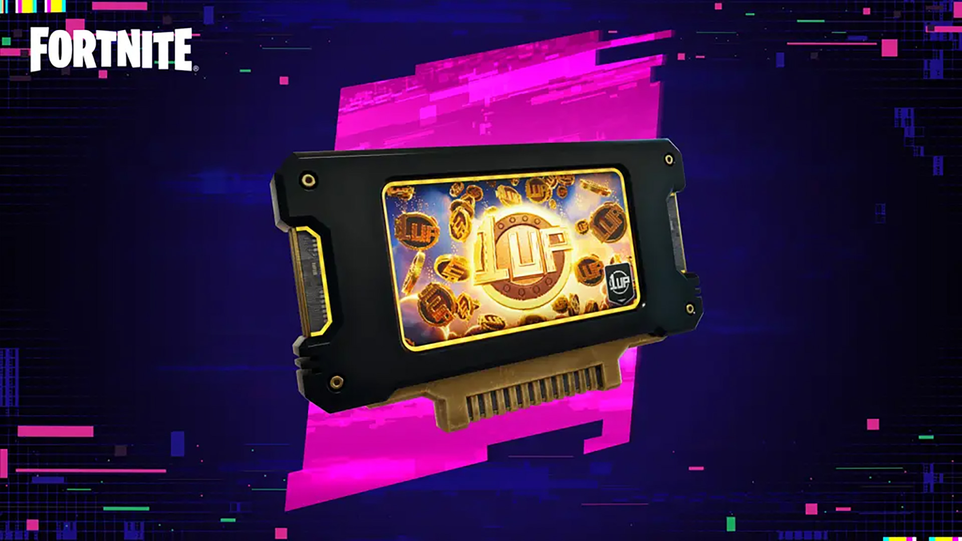 رمز 1-Up Token، أحد أسلحة Fortnite الجديدة