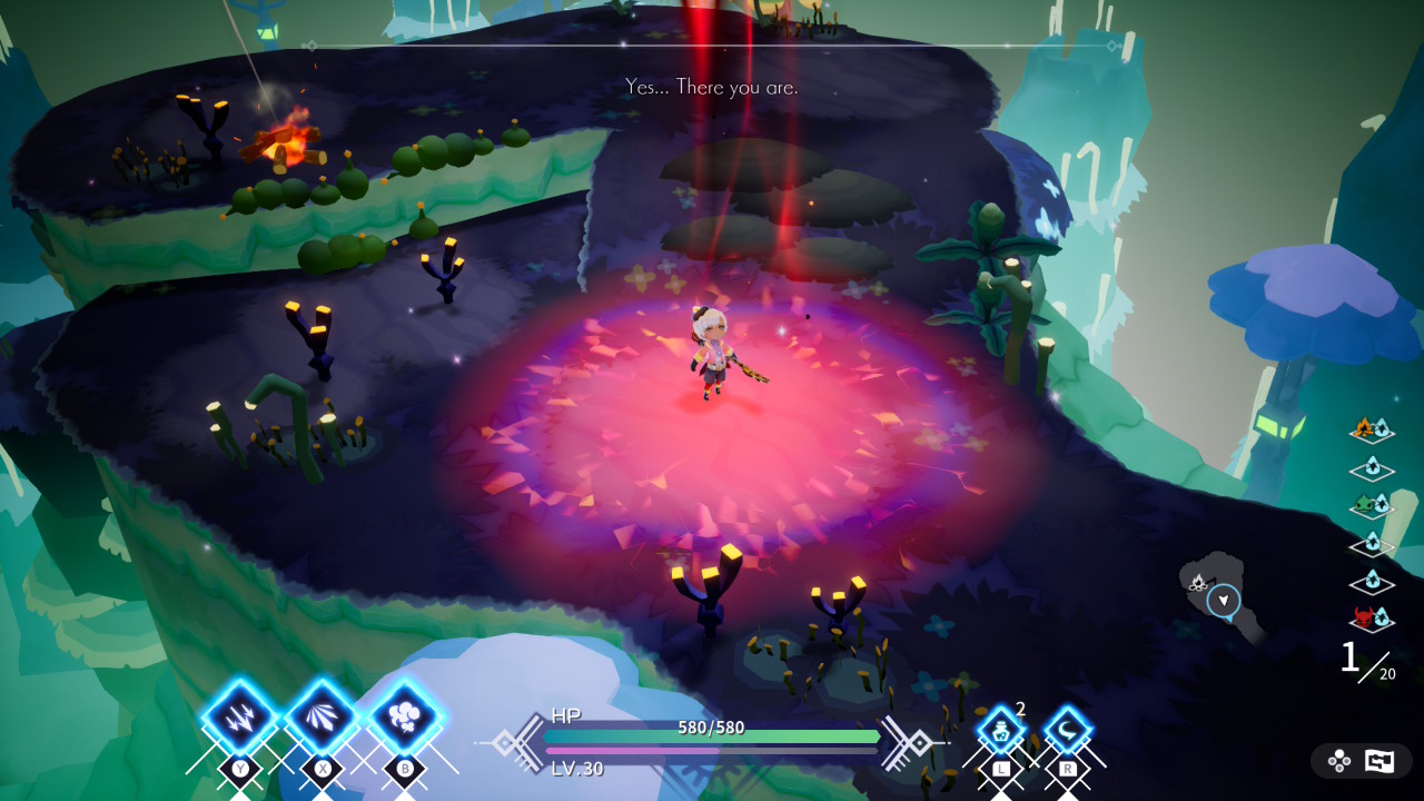 لقطة شاشة من لعبة Silent Hope على Nintendo Switch
