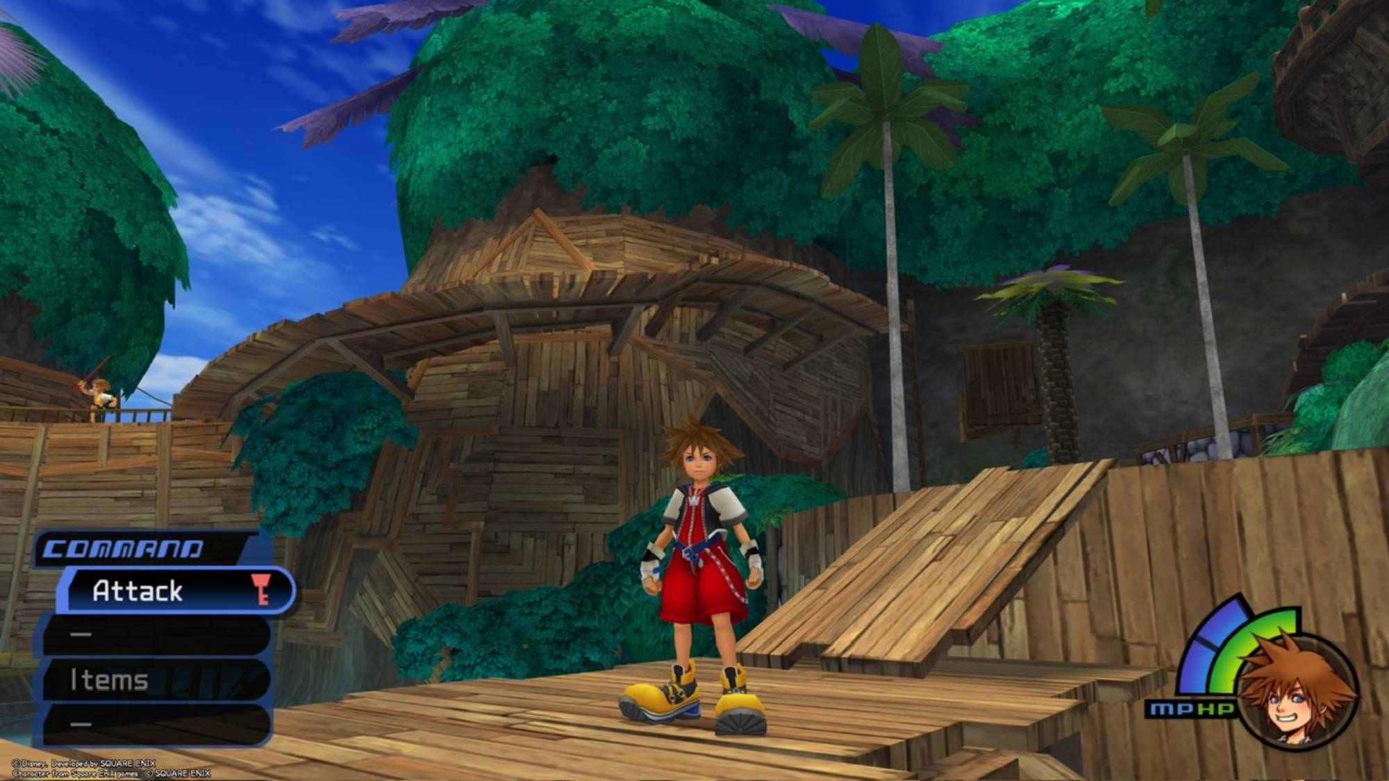 لقطة شاشة من لعبة Kingdom Hearts مأخوذة على Nintendo Switch 2
