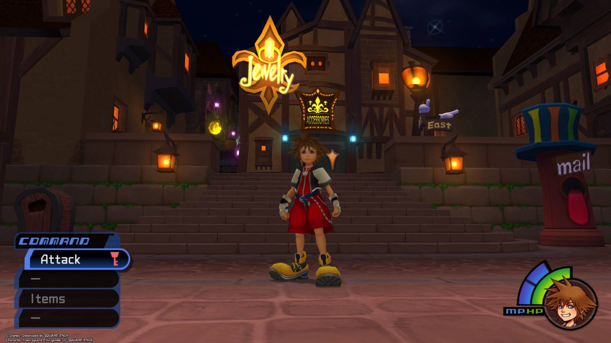 لقطة شاشة من لعبة Kingdom Hearts على جهاز Nintendo Switch 2