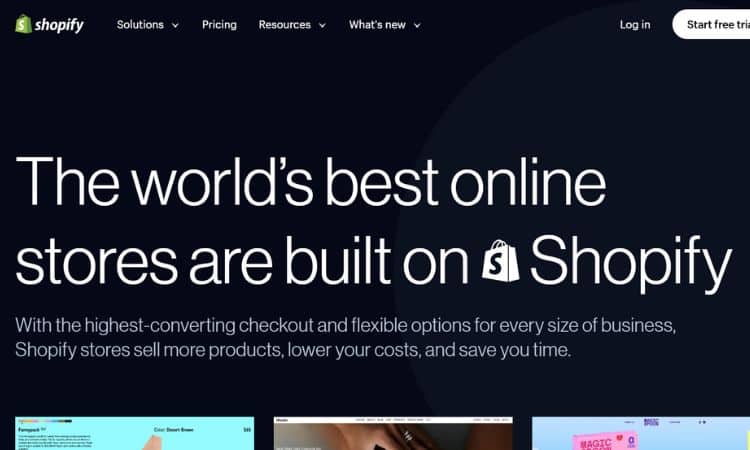 Shopify marketplace