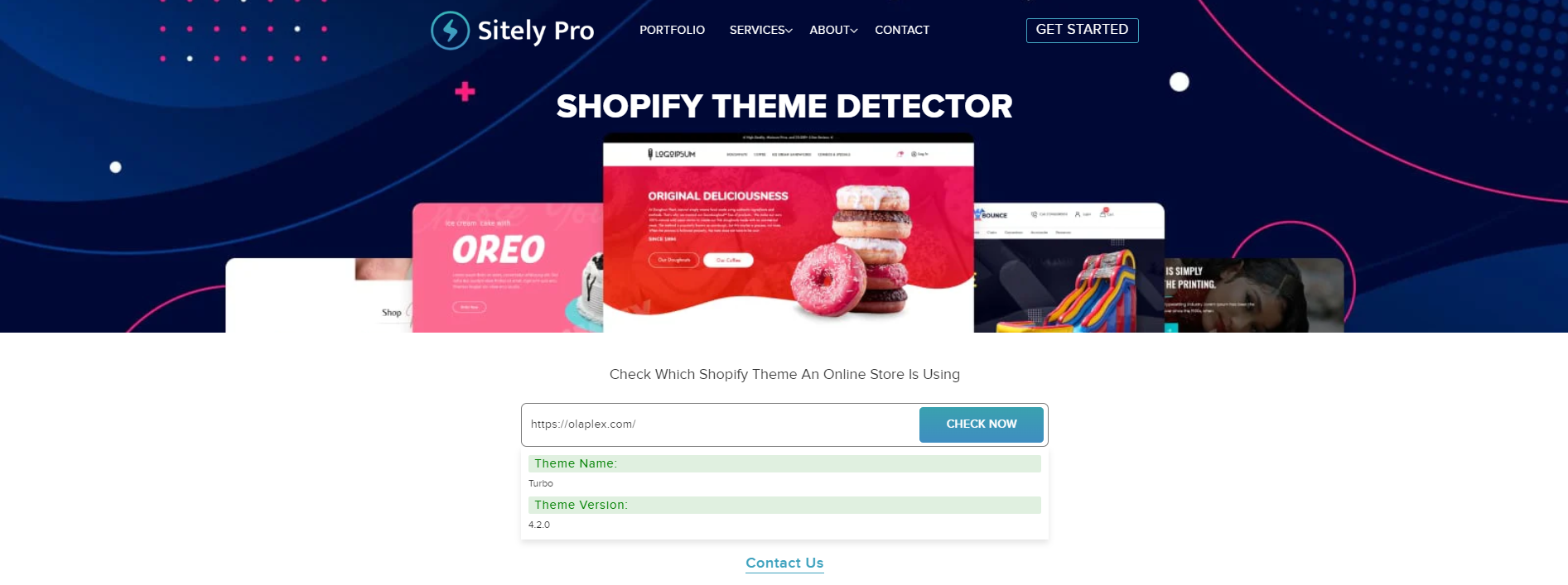 shopify theme detector