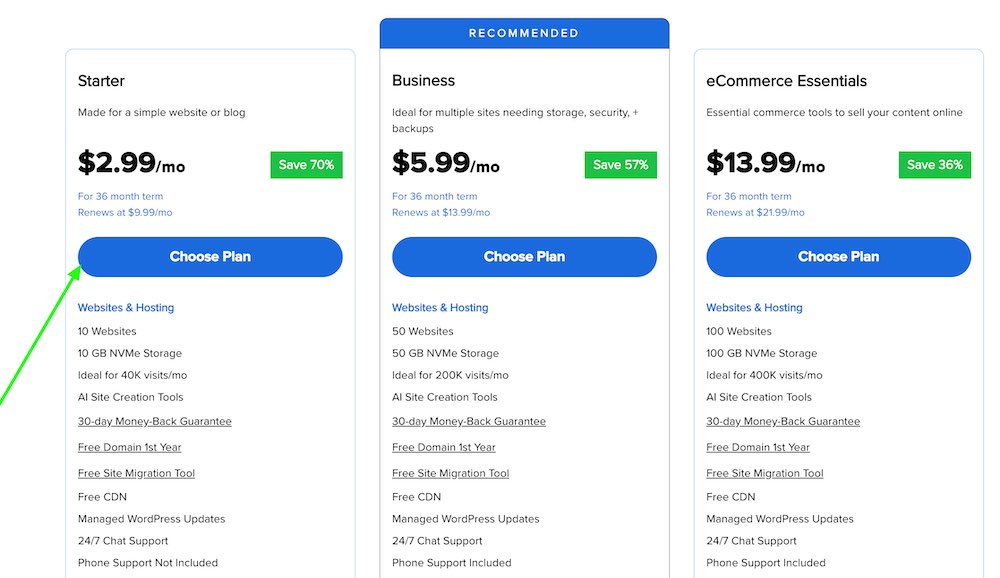 أسعار Bluehost لعام 2025