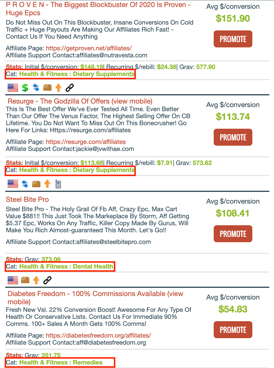 برامج التسويق بالعمولة على ClickBank
