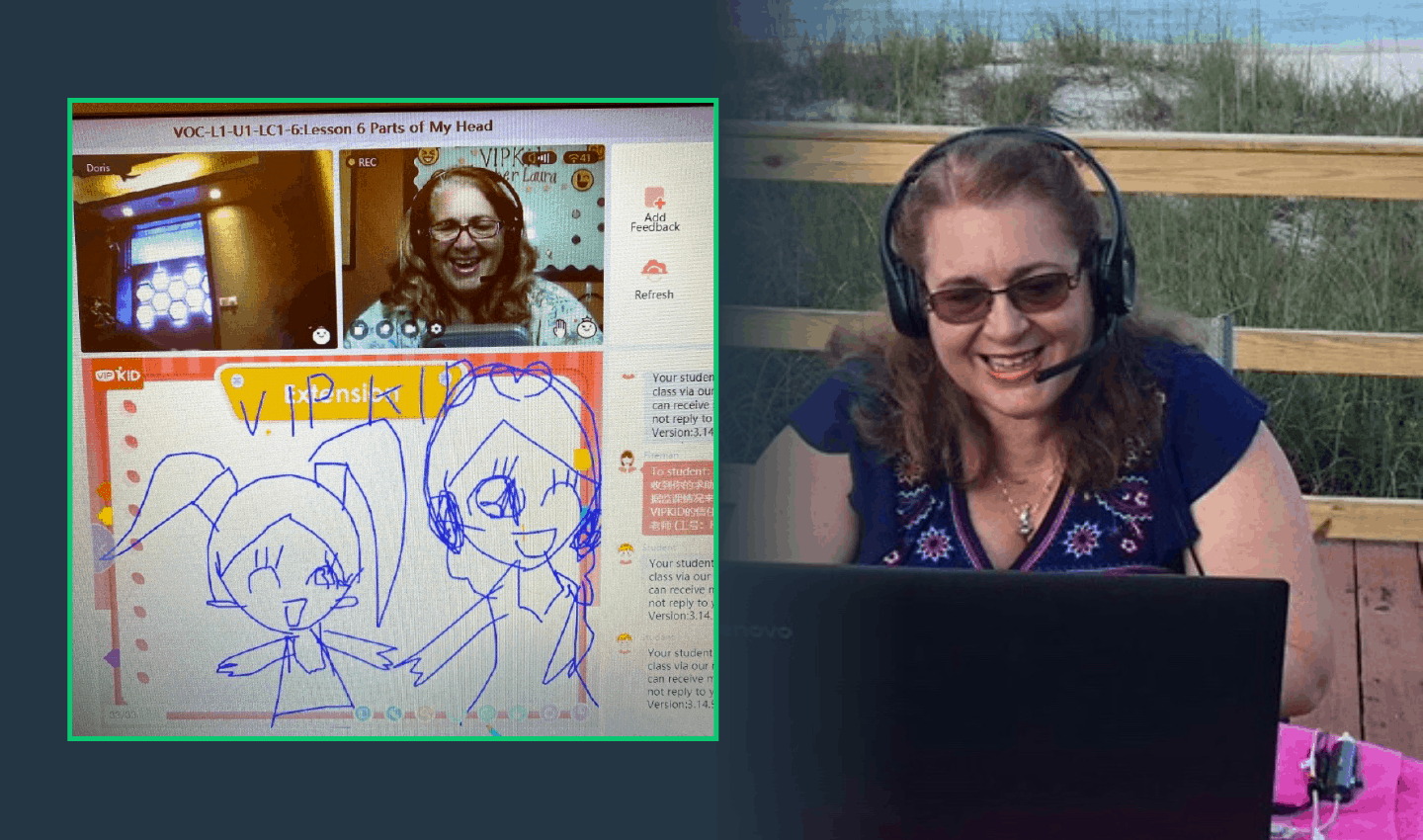 صورة مميزة لـ Laura Saulters من VIPKid