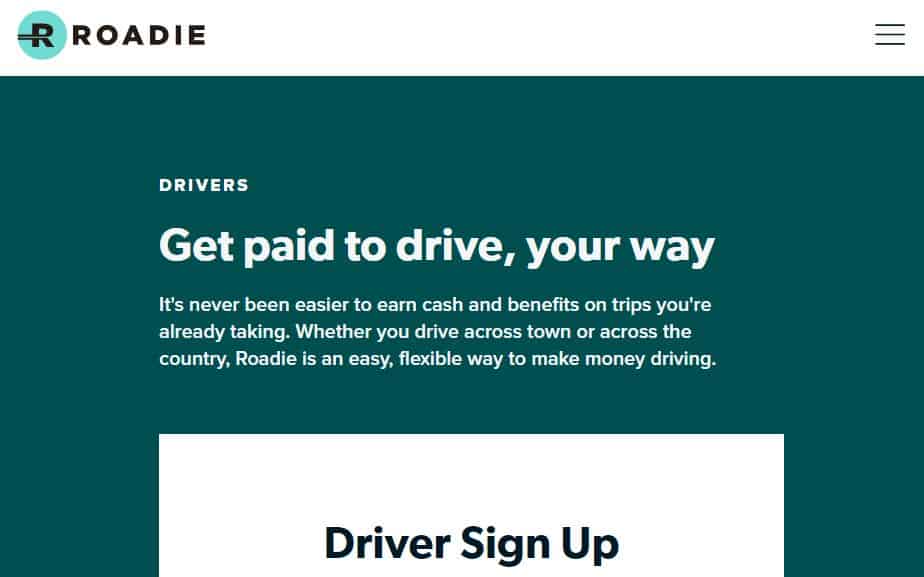 لقطة شاشة لتطبيق Roadie