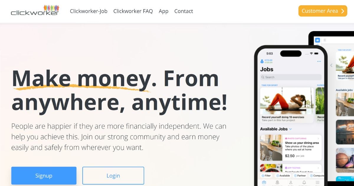 كيف تصبح Clickworker
