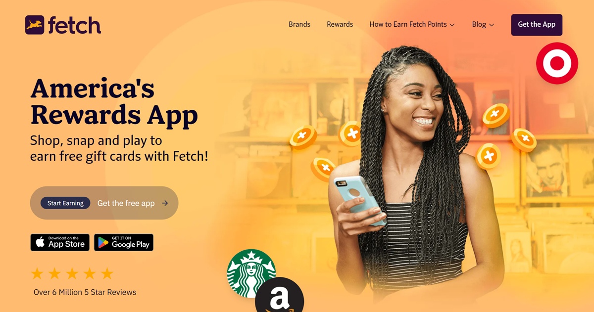 تطبيق Fetch Rewards
