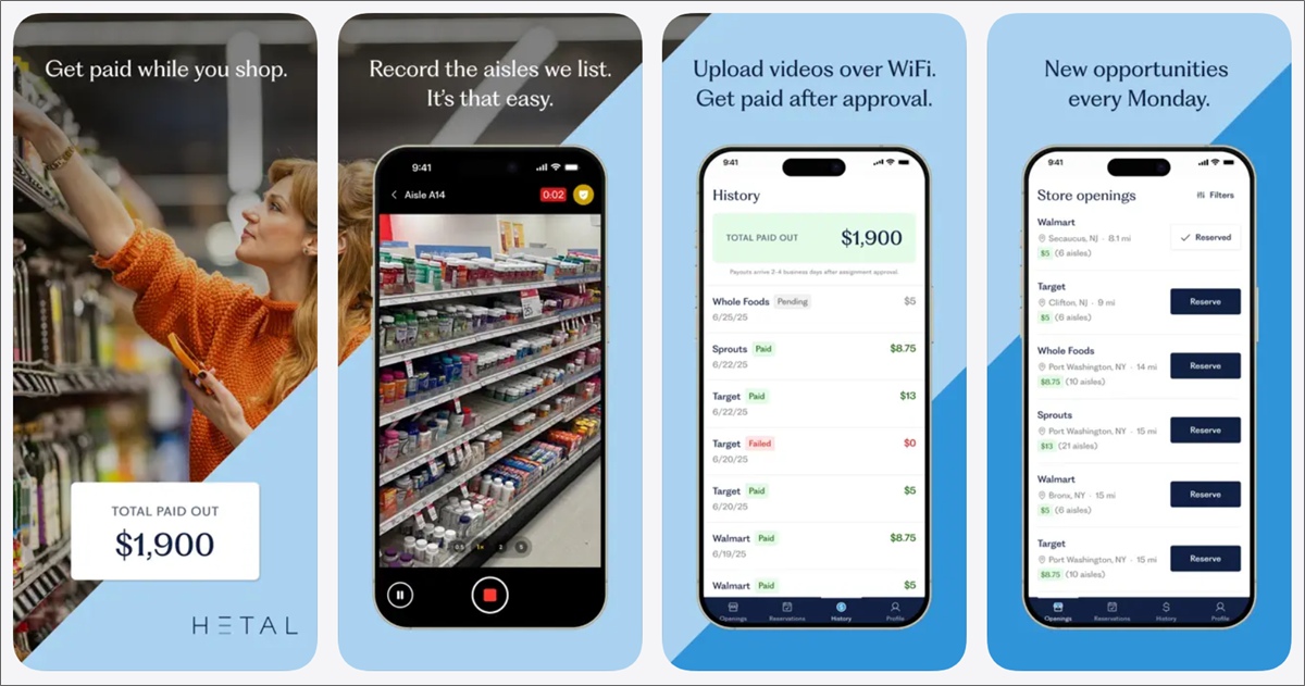 لقطات شاشة لتطبيق Hetal