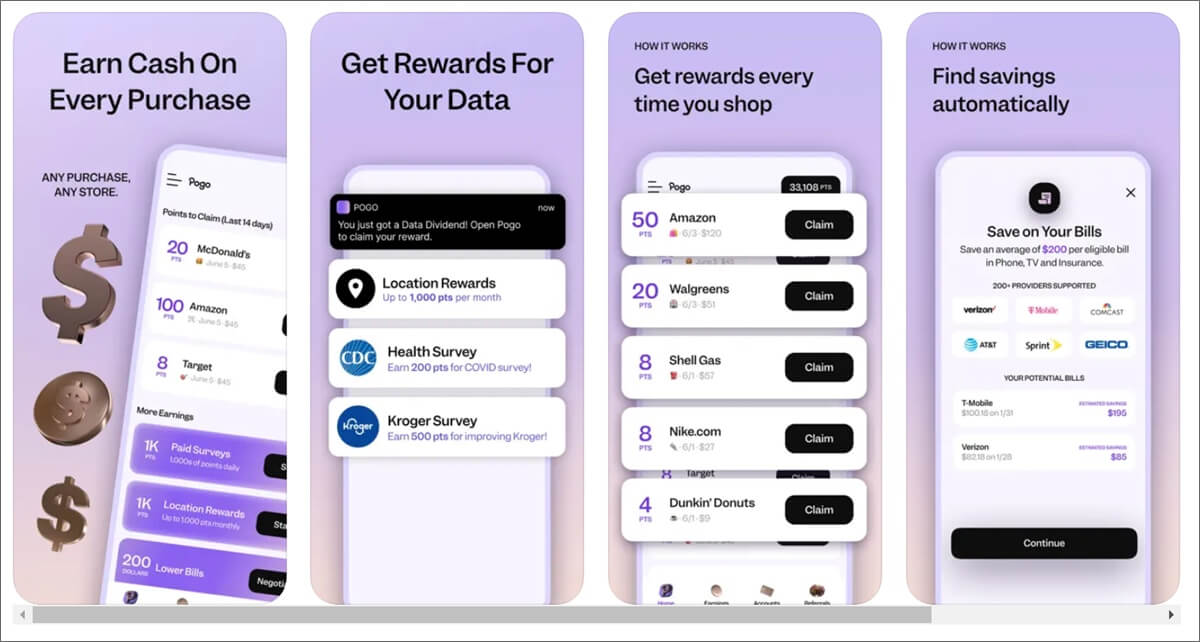 لقطات شاشة لتطبيق Pogo