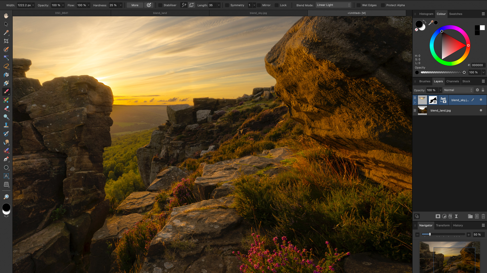 تحرير في Affinity Photo 2