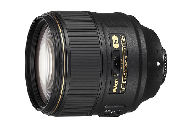 عدسة Nikon 105mm f/1.4E ED