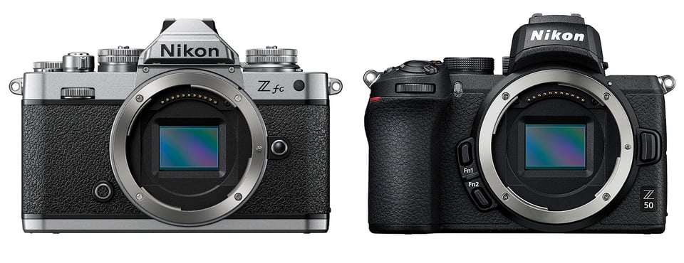Nikon Zfc مقابل Z50