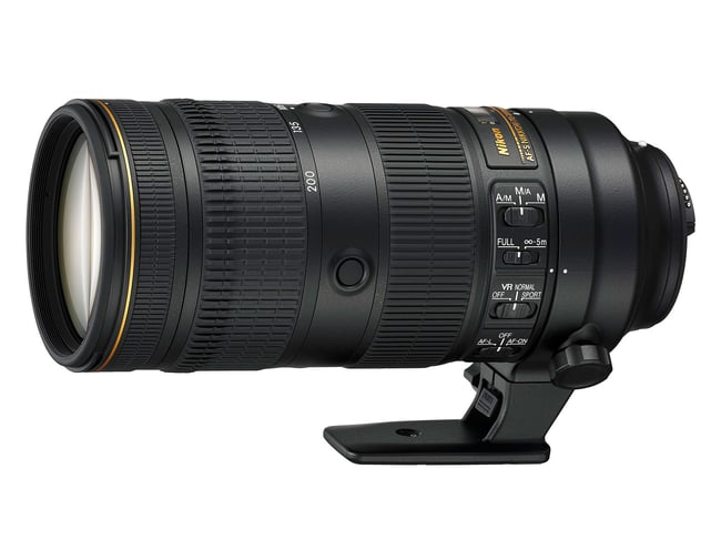 عدسة Nikon 70-200mm f/2.8E FL ED VR