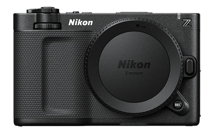 كاميرا Nikon ZR من الأمام
