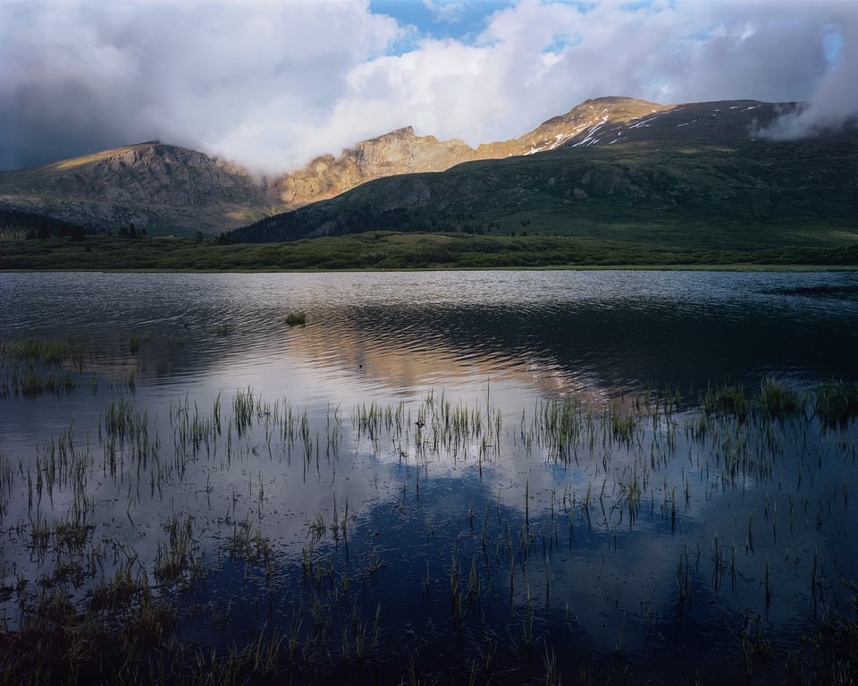 جبل بيردشتاد بعد الظهر 4x5 Portra 160