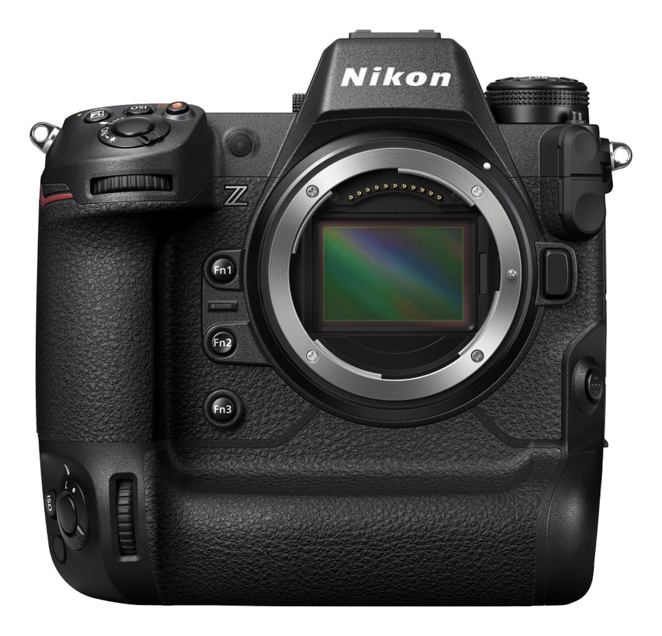 منظر أمامي لكاميرا Nikon Z9