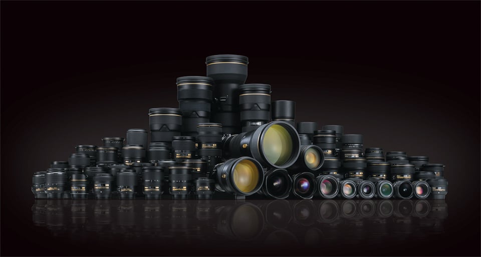 تشكيلة عدسات Nikon