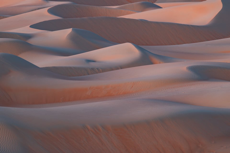 منظر طبيعي تجريدي ببعد بؤري 400 مم