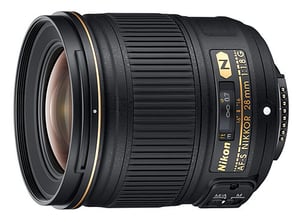 Nikon 28 mm f / 1.8G