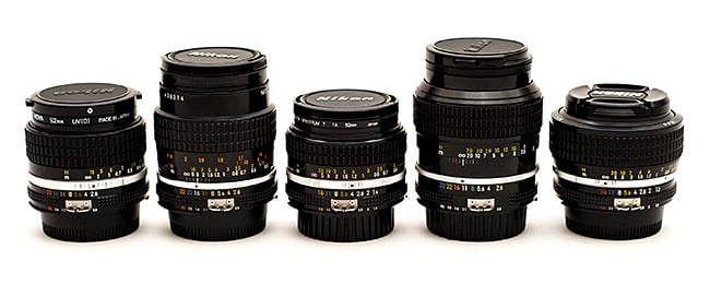 عدسات Nikkor كلاسيكية
