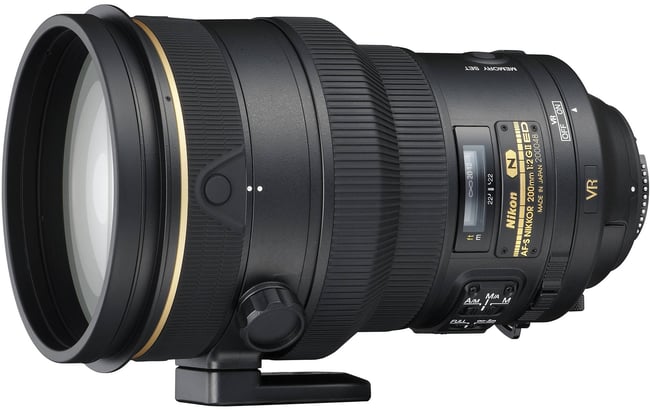 عدسة Nikon AF-S VR NIKKOR 200mm f2.0 G